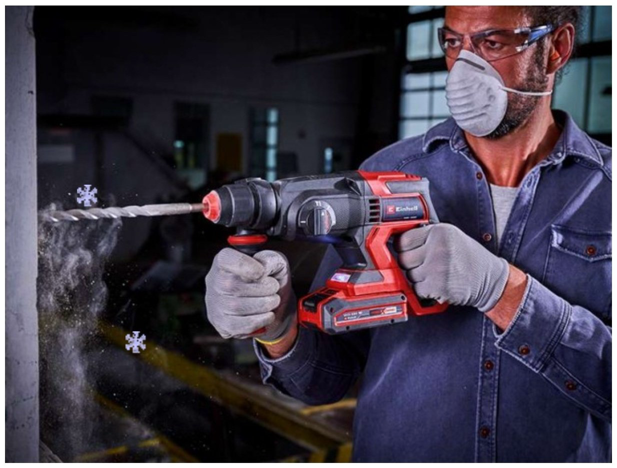 Перфоратор Einhell TE-HD 18/20 Li - Solo 1.8 Дж, SDS-Plus купить,71900