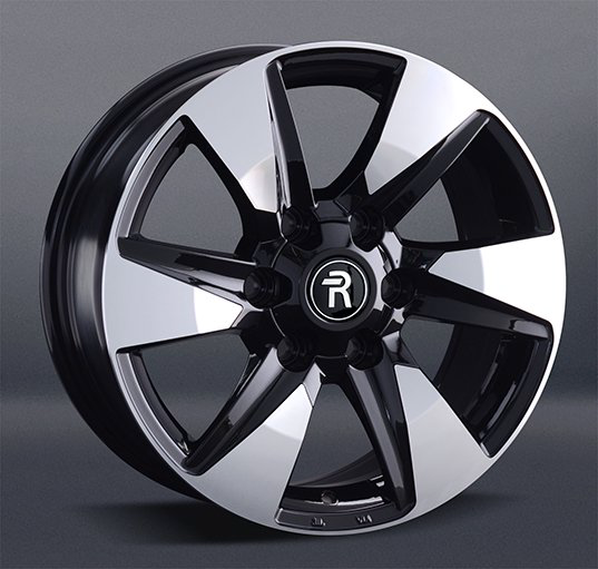 Комплект дисков Replica Replay MI147 6х139,7 R17х7,5 СВ67,1 ЕТ38 BKF