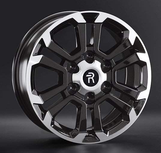 Комплект дисков Replica Replay MI168 6х139,7 R16х7 СВ67,1 ЕТ38 BKF купить,NaN