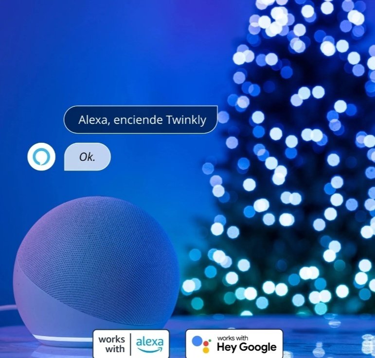 Электрогирлянда Сетка Twinkly цвет свечения мультиколор 20 м купить,NaN