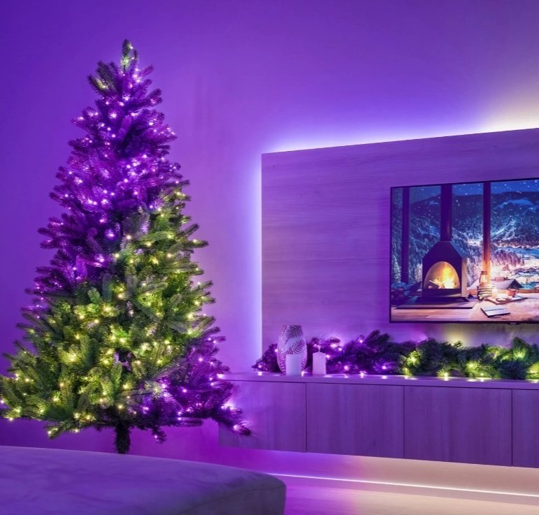Электрогирлянда Сетка Twinkly цвет свечения мультиколор 20 м купить,NaN