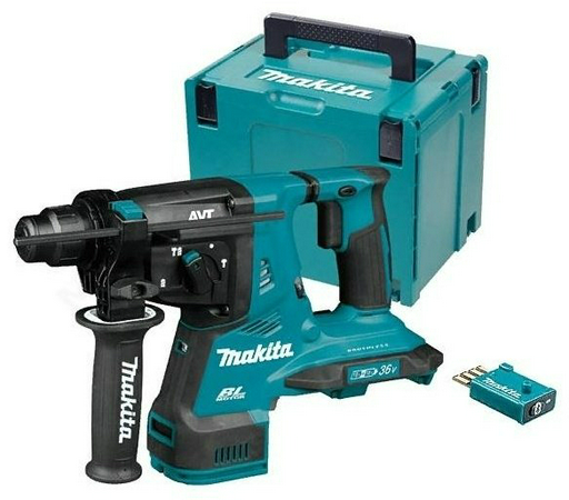 Перфоратор Makita DHR282ZJU без аккум. и ЗУ 2.8 Дж, SDS-Plus