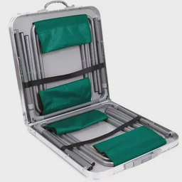 Набор стол-стулья НИКА ССТ-К2/9 Green-Emerald