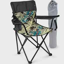 Стул складной НИКА "Премиум 6" ПСП6/КC Camouflage Green-Black
