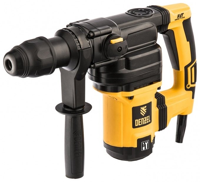 Перфоратор Denzel RHV-1050-38-max 10 Дж, SDS-Max