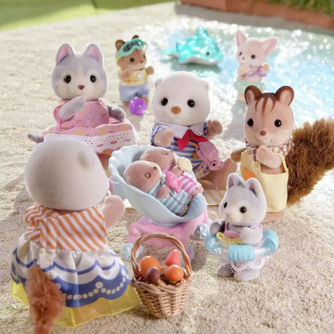 Набор Семья морских выдр Sylvanian Families купить,NaN