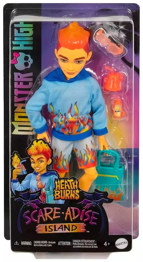 Кукла-модель Monster High Scare-adise Island.&nbsp;Хит Бернс 27 см купить,NaN
