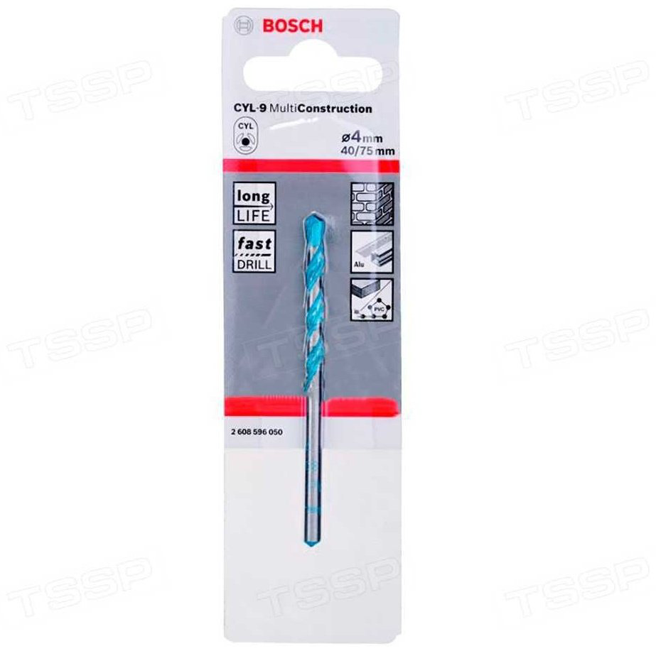 Сверло BOSCH 2608596050 4x75 мм купить,3090