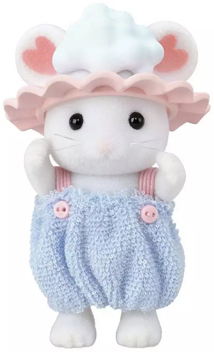 Набор Зефирные мышата и набор для купания Sylvanian Families
