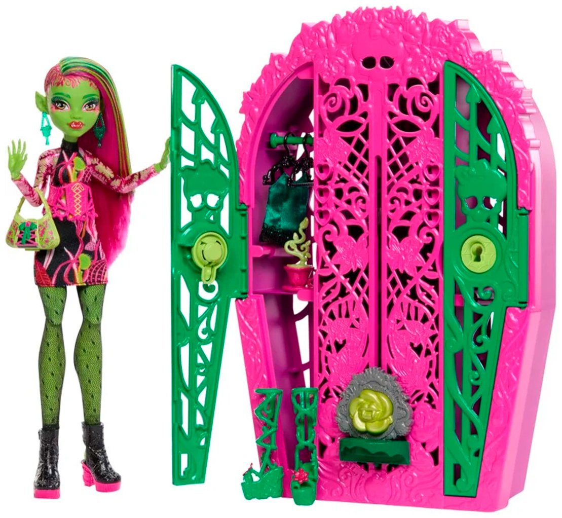 Кукла-модель Monster High Garden Mysteries Венера 30 см купить,NaN