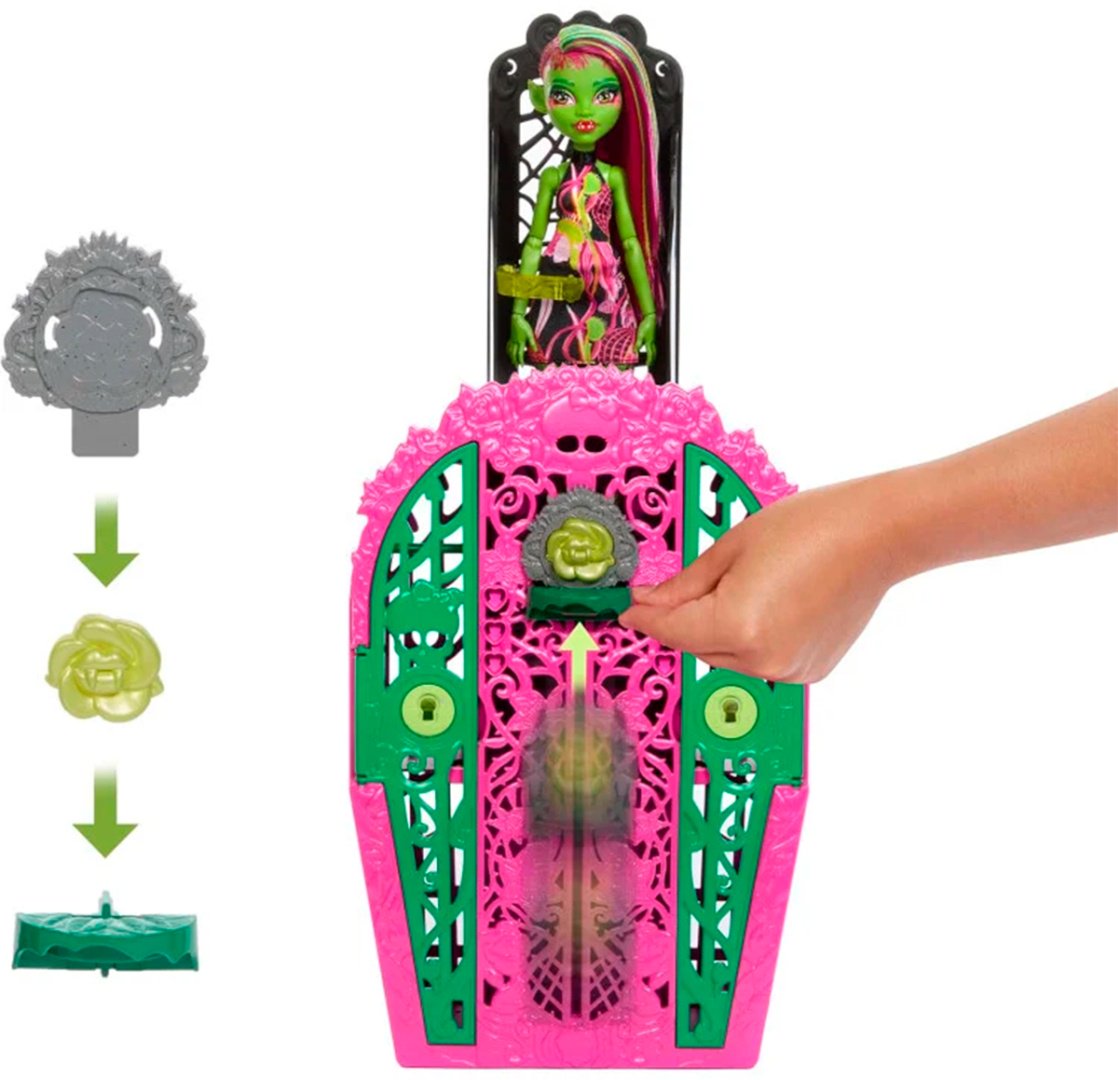 Кукла-модель Monster High Garden Mysteries Венера 30 см купить,NaN