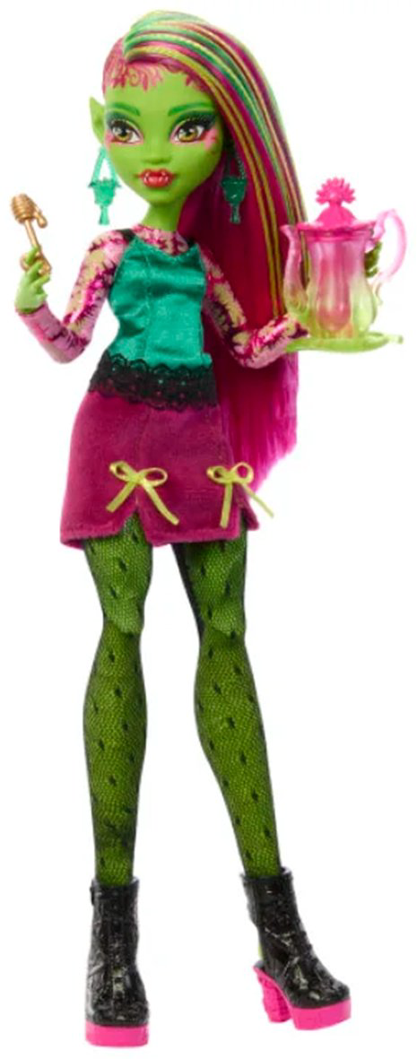 Кукла-модель Monster High Garden Mysteries Венера 30 см купить,NaN