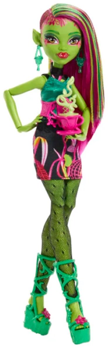 Кукла-модель Monster High Garden Mysteries Венера 30 см купить,NaN