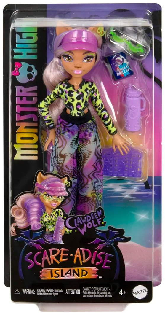 Кукла-модель Monster High Scare-adise Island.&nbsp;Клодин Вульф 25 см купить,NaN