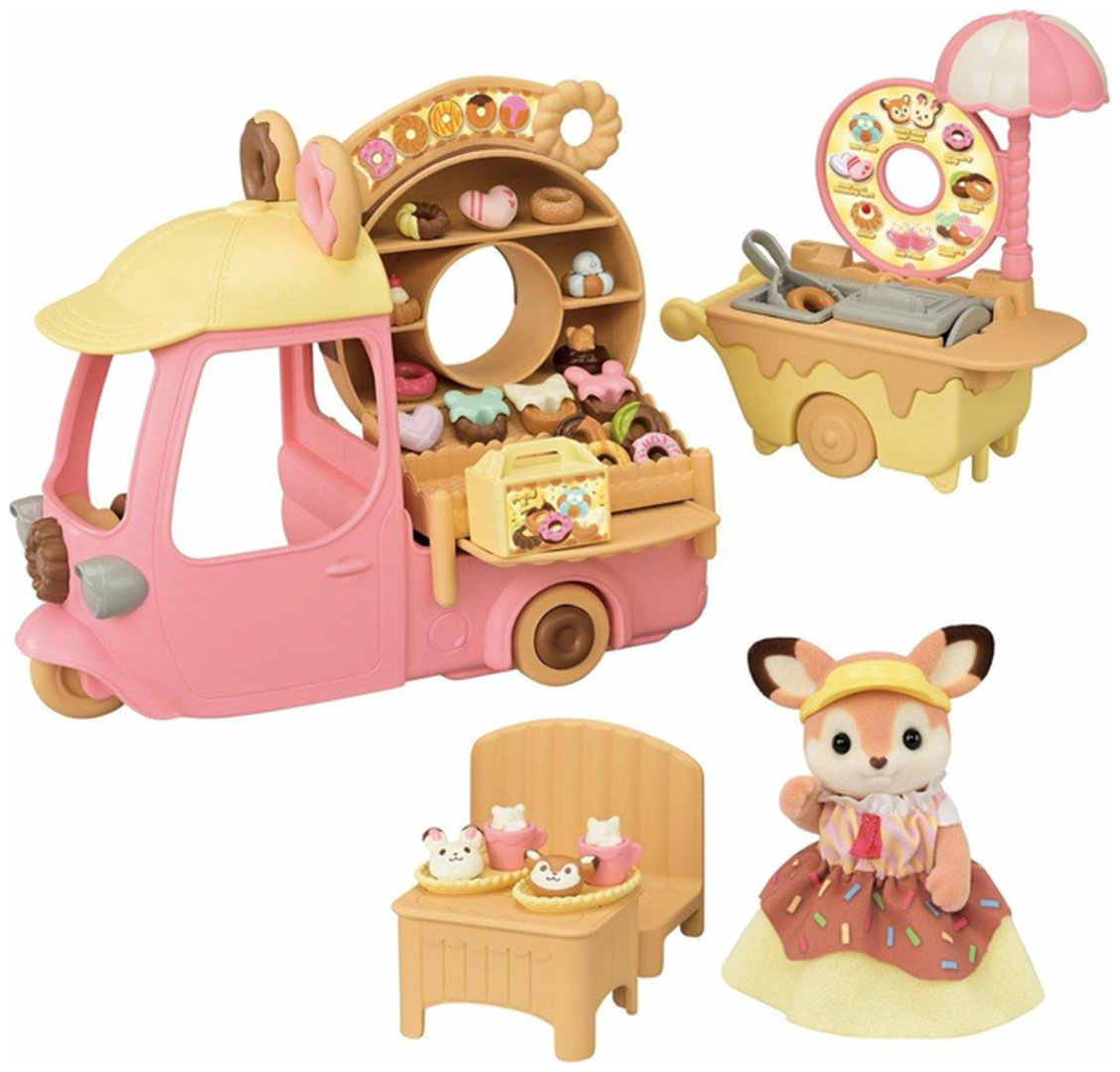 Набор Фургончик с пончиками Sylvanian Families купить,NaN