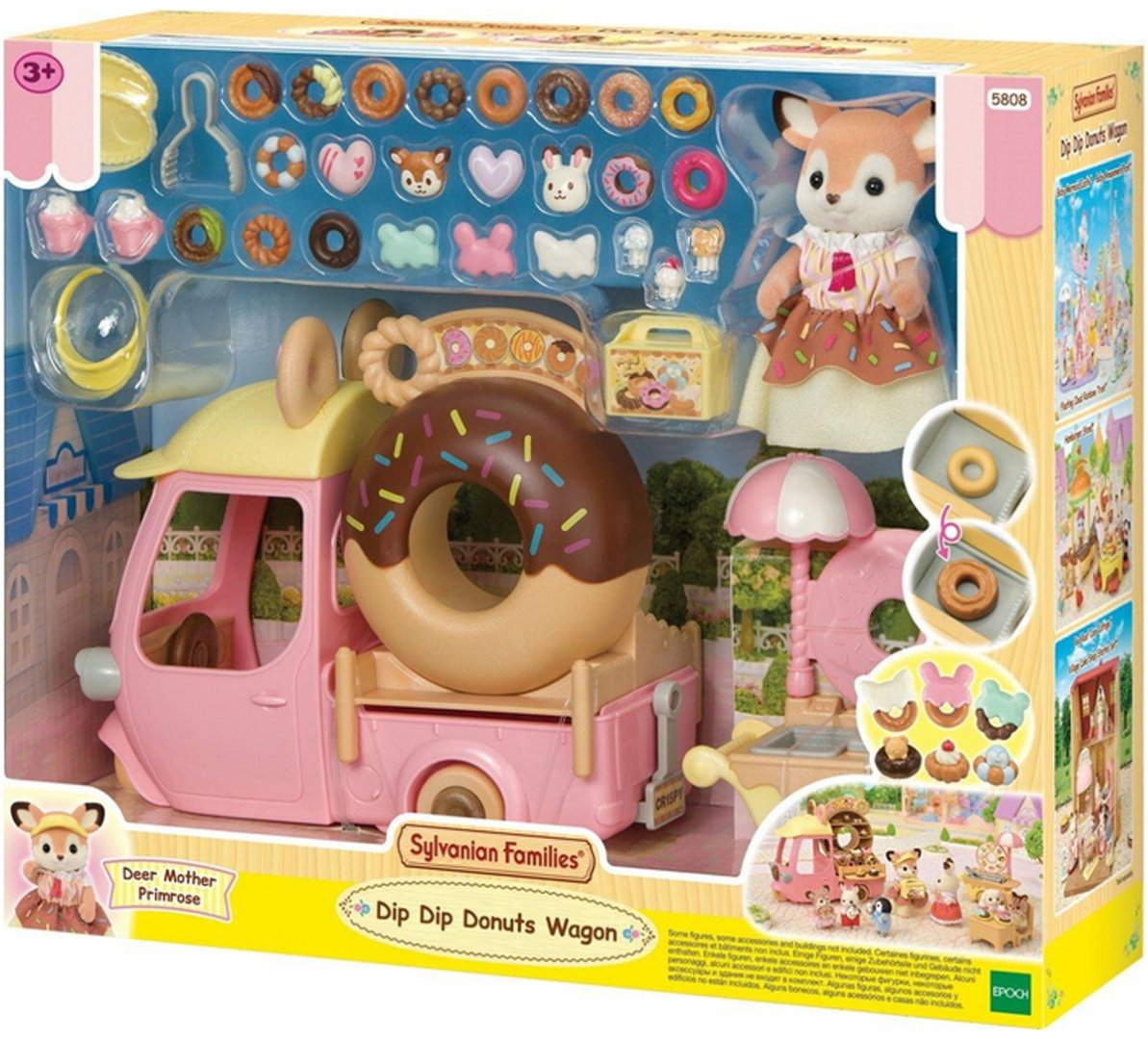 Набор Фургончик с пончиками Sylvanian Families купить,0