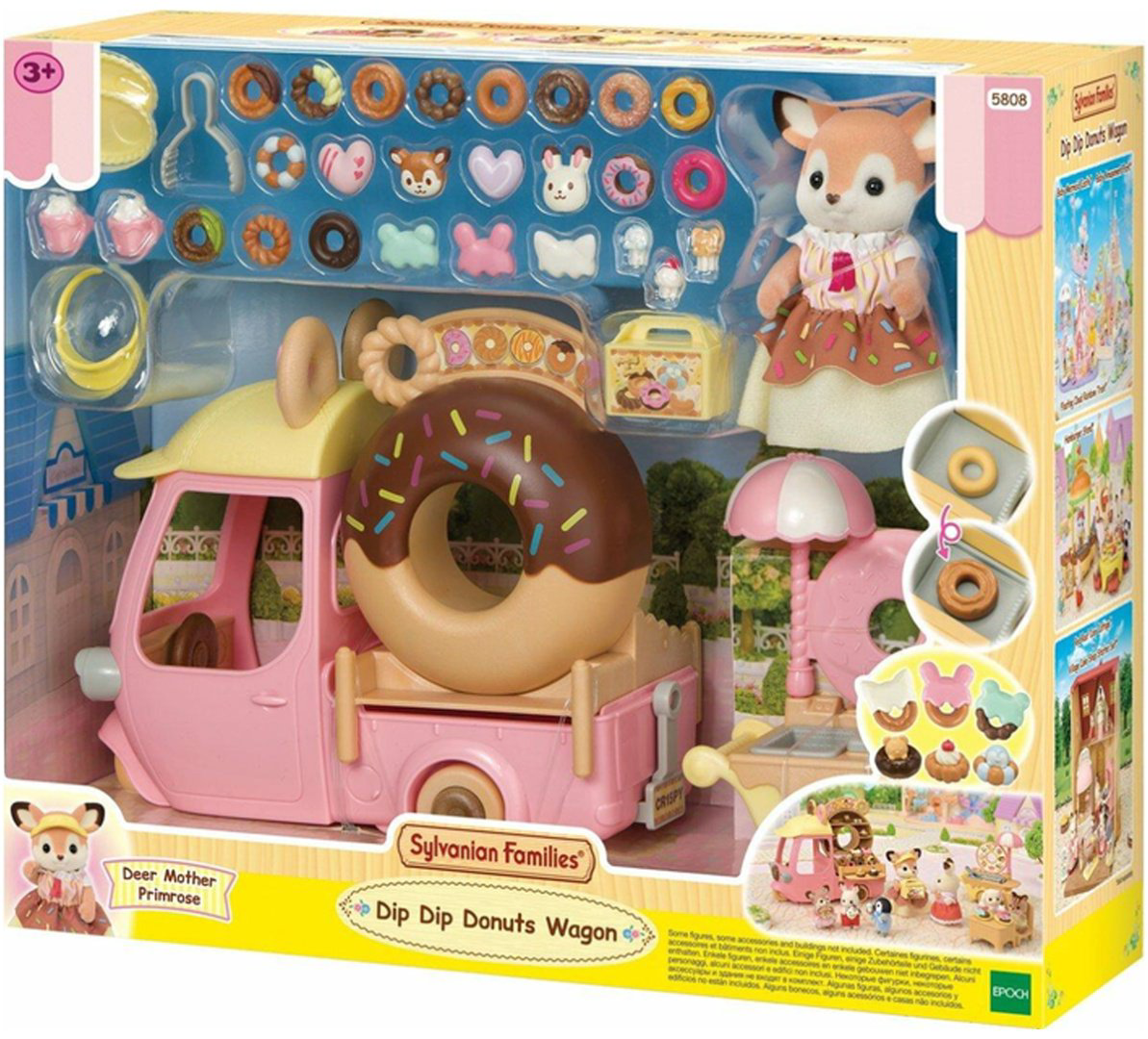 Набор Фургончик с пончиками Sylvanian Families купить,NaN