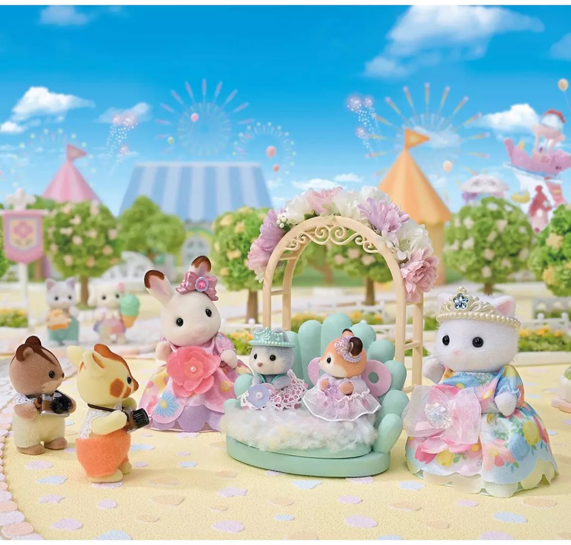 Набор Цветочные принцессы Sylvanian Families купить,NaN