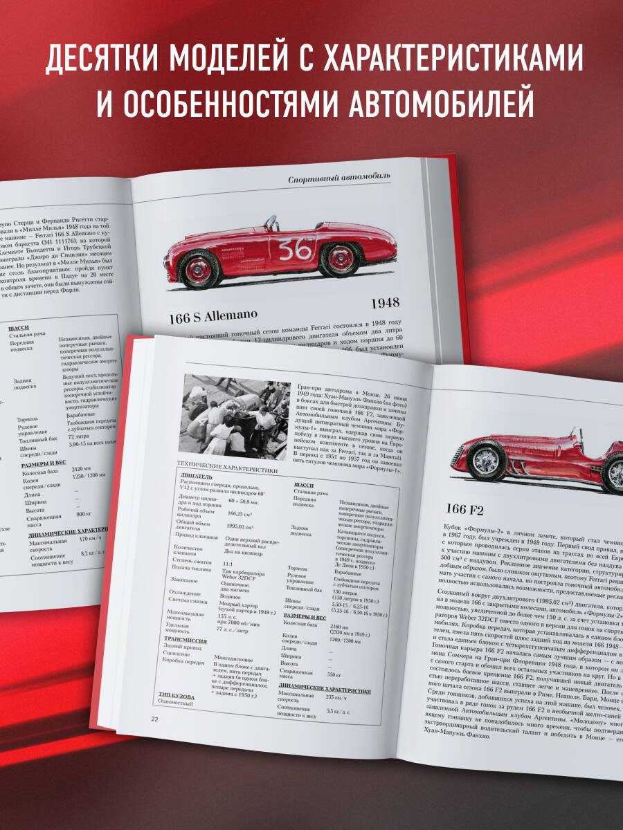 Книга Ачерби Л.: Все автомобили Ferrari: от Формулы-1 до спорткаров и прототипов купить,NaN