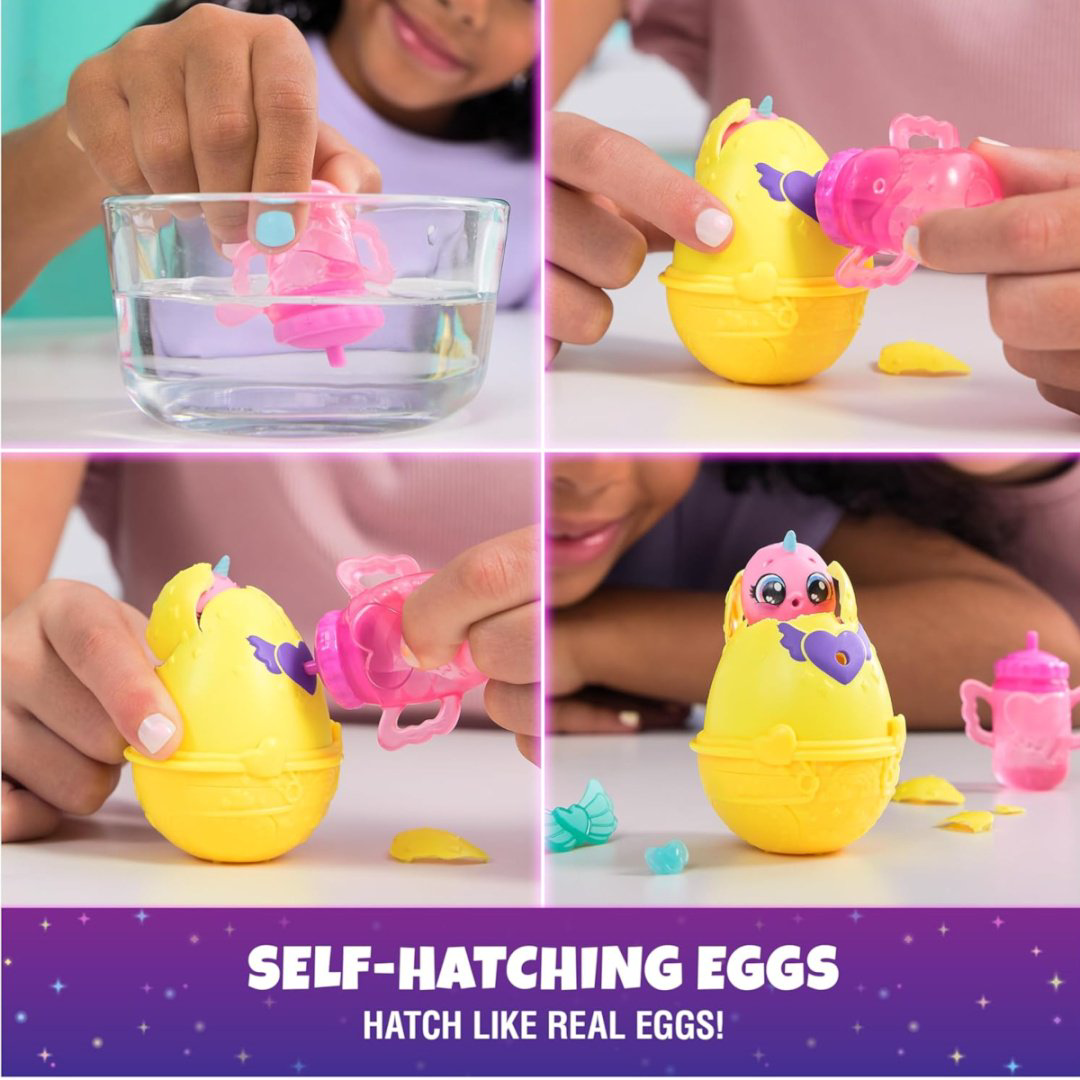 Набор Неоновая радужная корзинка Hatchimals купить,NaN