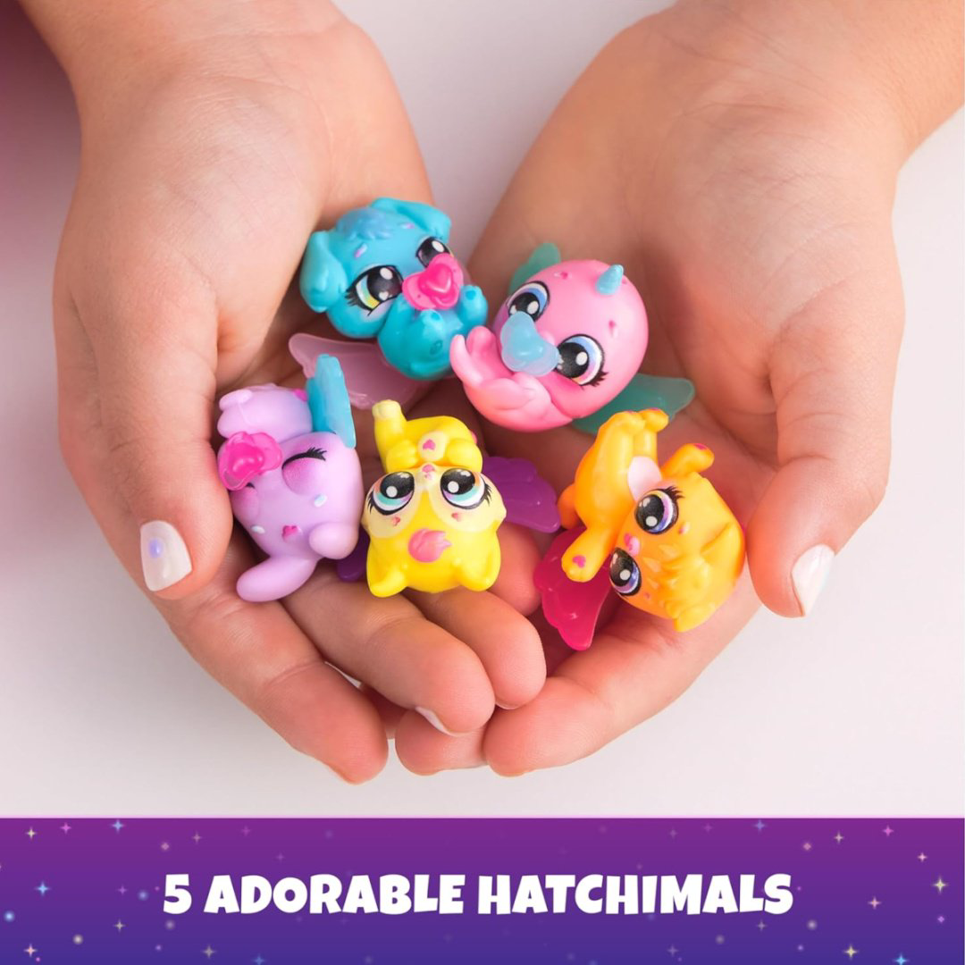 Набор Неоновая радужная корзинка Hatchimals купить,NaN