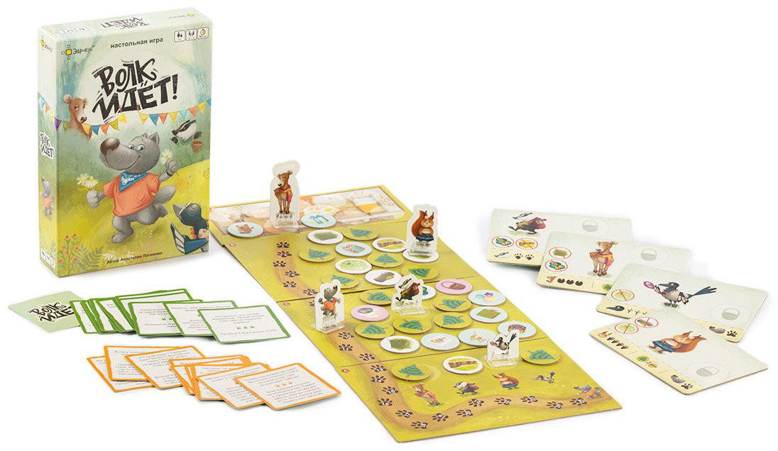 Настольная игра Эврикус Волк идёт! купить,NaN