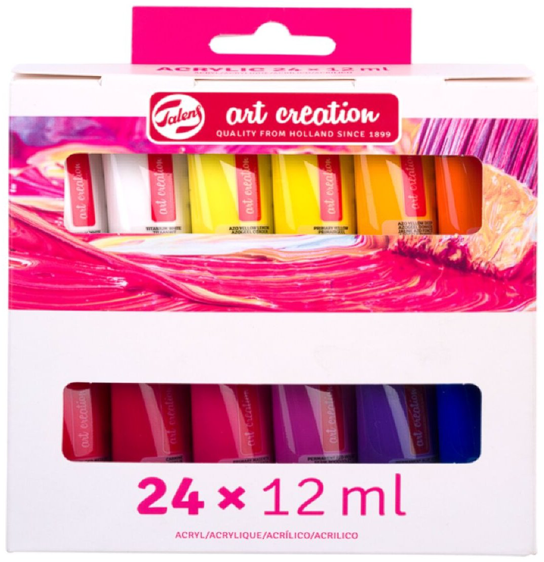 Краски Art Creation 9021824M мультиколор 24 шт купить,NaN