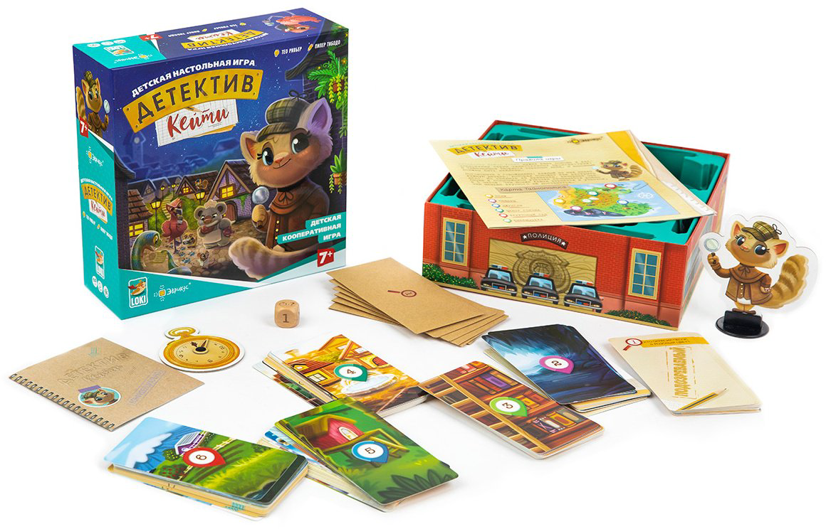 Настольная игра Эврикус Детектив Кейти купить,NaN