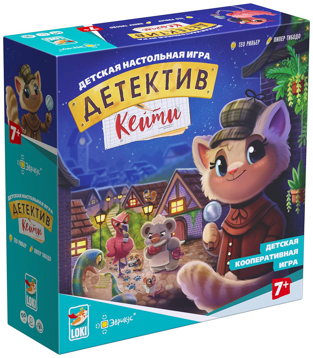 Настольная игра Эврикус Детектив Кейти купить,NaN
