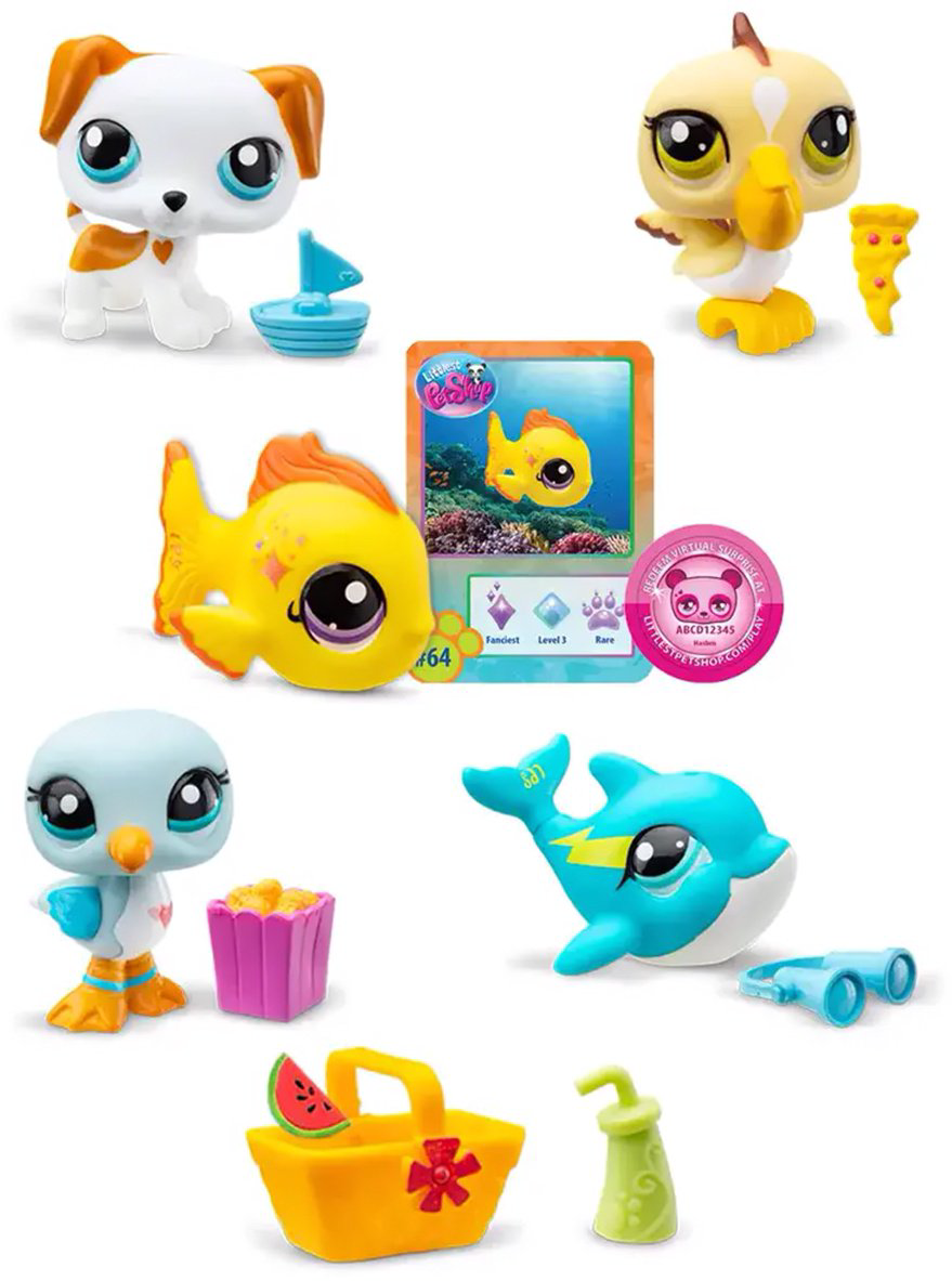 Набор Littlest Pet Shop Пляж купить,NaN