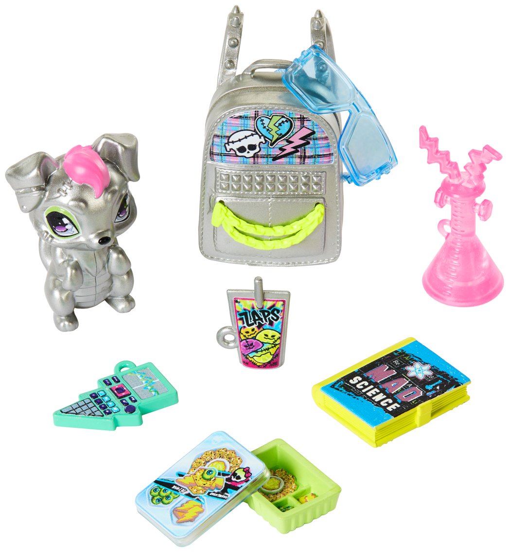 Кукла-модель Monster High Фрэнки Штейн с питомцем Уотзи 28 см
