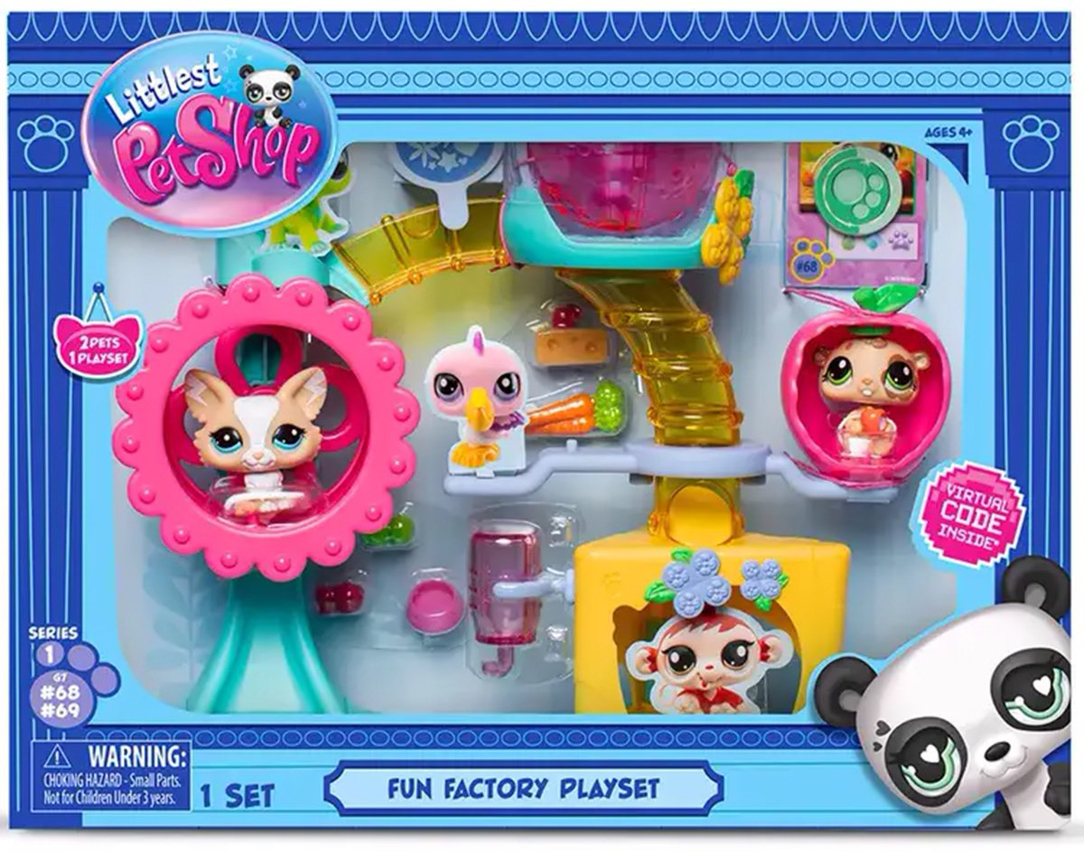 Набор Littlest Pet Shop Фабрика развлечений купить,0