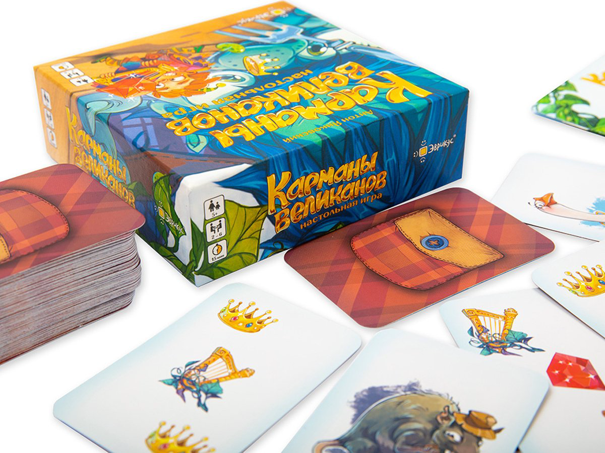 Настольная игра Эврикус Карманы великанов купить,NaN