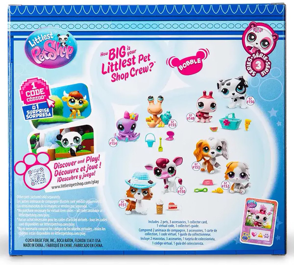 Набор Littlest Pet Shop "Пара друзей", Далматинец и Божья коровка купить,0