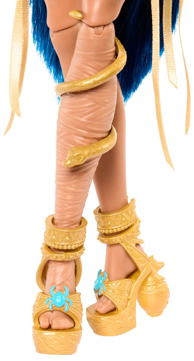 Кукла-модель Monster High Клео Де Нил с питомцем-змеей Хиссет 27 см купить,NaN