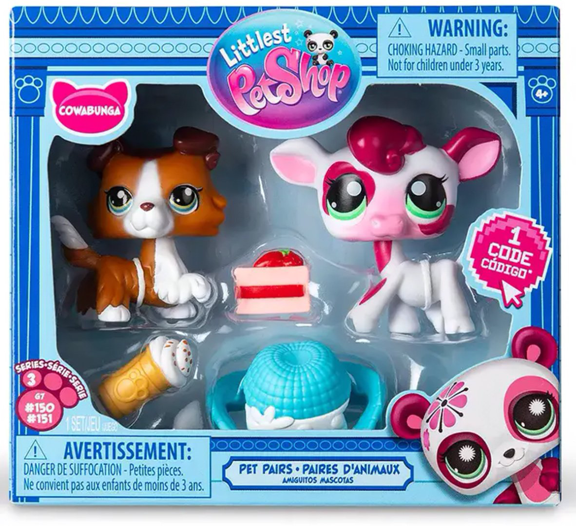 Набор Littlest Pet Shop "Пара&nbsp;друзей",&nbsp;Телёнок&nbsp;и&nbsp;Колли купить,NaN