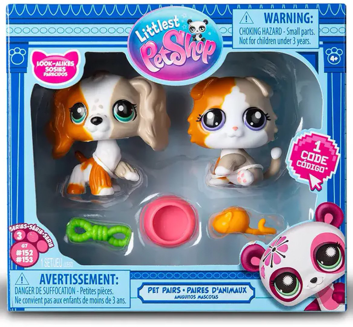 Набор Littlest Pet Shop "Пара&nbsp;друзей",&nbsp;Шотландская&nbsp;вислоухая&nbsp;и&nbsp;Кокер-спаниель купить,NaN