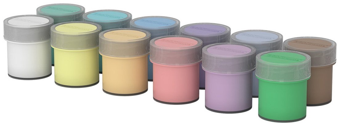 Краски Erich Krause Pastel 61419 мультиколор 12 шт купить,NaN