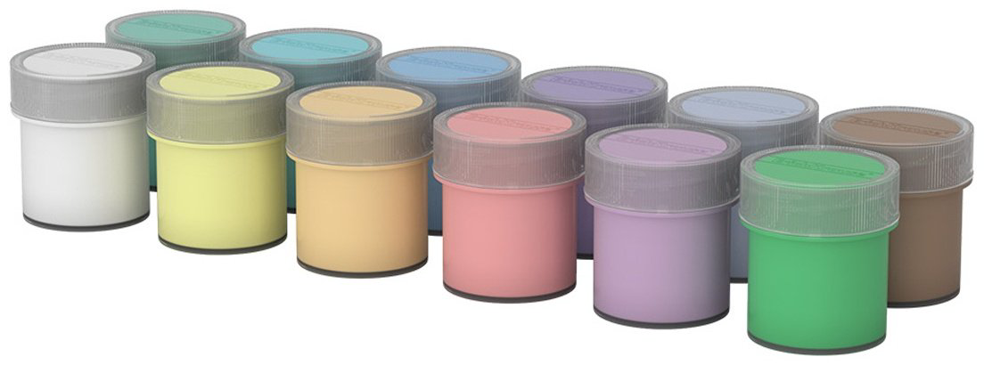 Краски Erich Krause Pastel 61419 мультиколор 12 шт купить,NaN