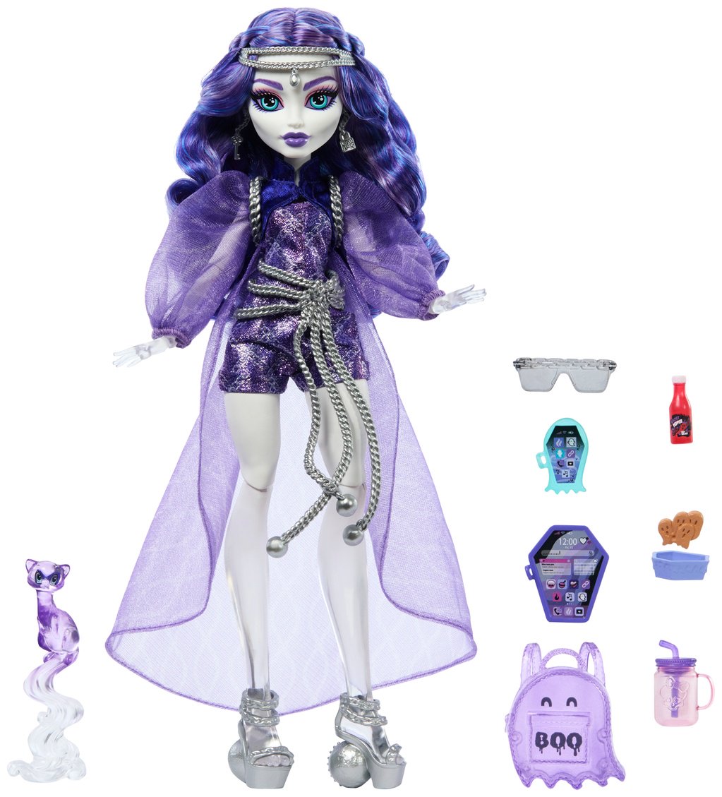 Кукла-модель Monster High Спектра Вондергейст 28 см купить,0