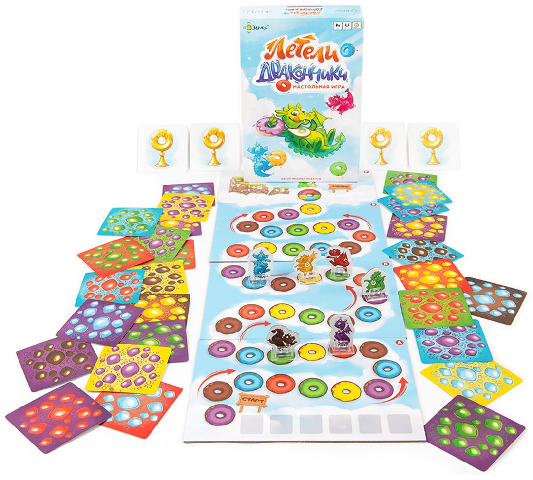Настольная игра Эврикус Летели дракончики купить,NaN