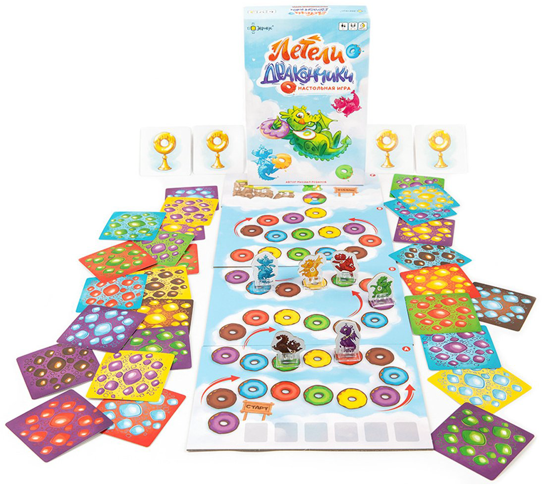Настольная игра Эврикус Летели дракончики купить,NaN