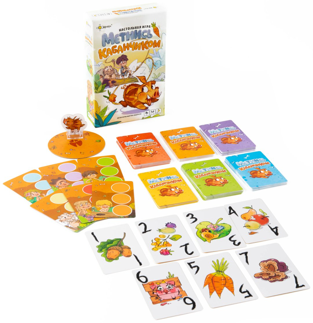 Настольная игра Эврикус Метнись кабанчиком! купить,NaN
