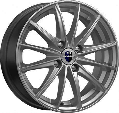 Комплект дисков K&K Поинт Бланк-оригинал КС884 4x100 R15x6 CB60,1 ET40 дарк платинум  купить,NaN