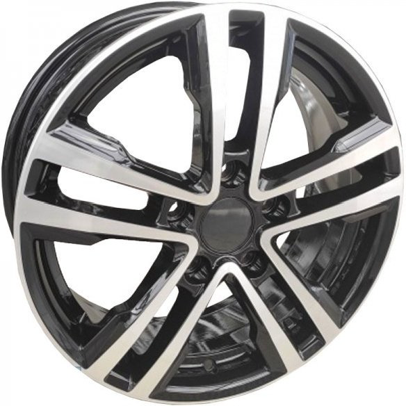 Комплект дисков Вектор B197 5x108 R16x6,5 CB67,1 ET40 алмаз-черный  купить,NaN