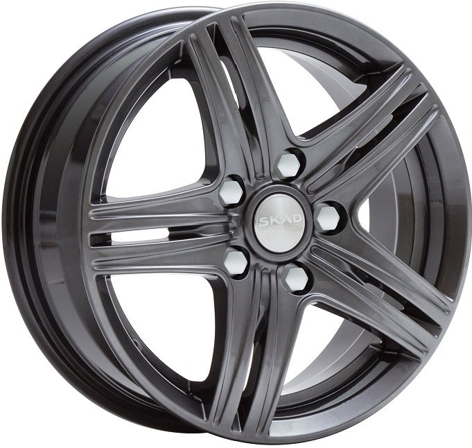 Комплект дисков Skad City 1302227 5x100 R15x6 CB57,1 ET40 графит  купить,225420