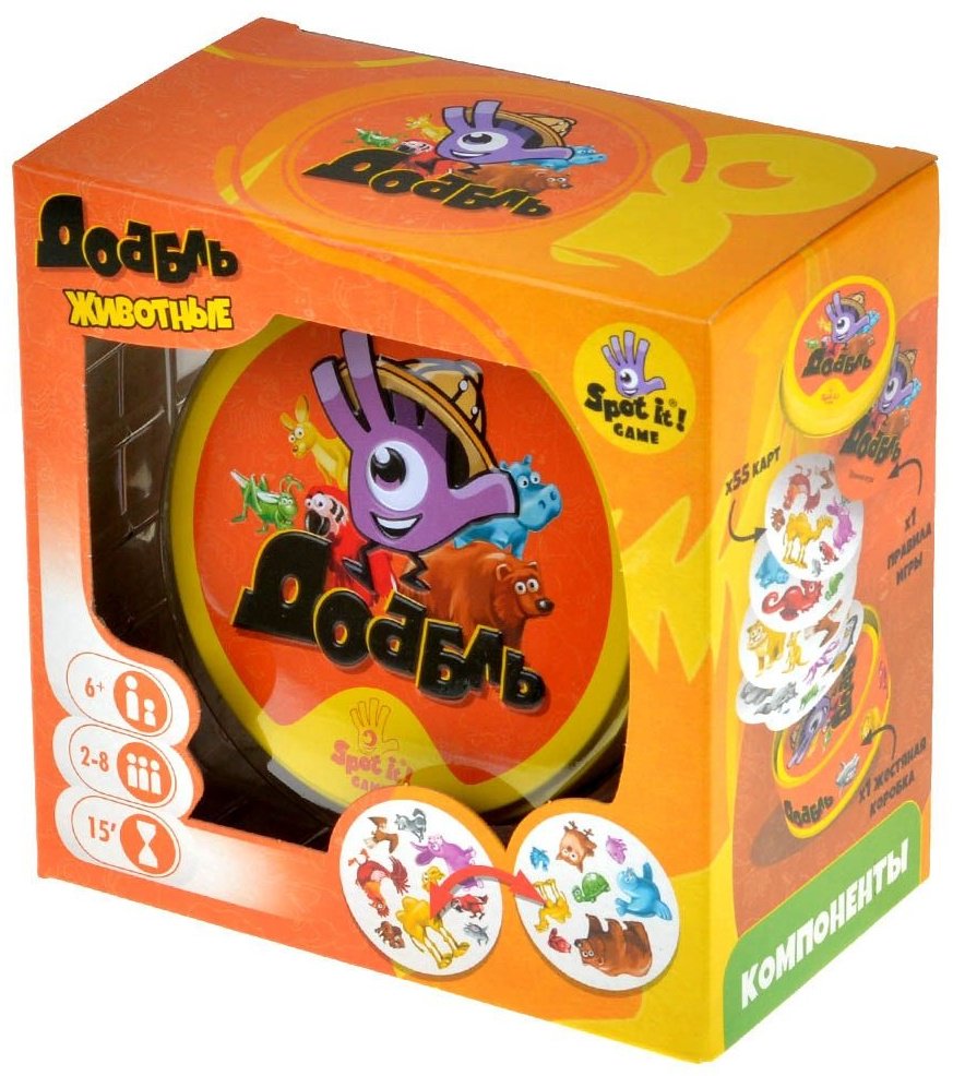 Настольная игра Стиль жизни Доббль. Животные LS70 купить,NaN
