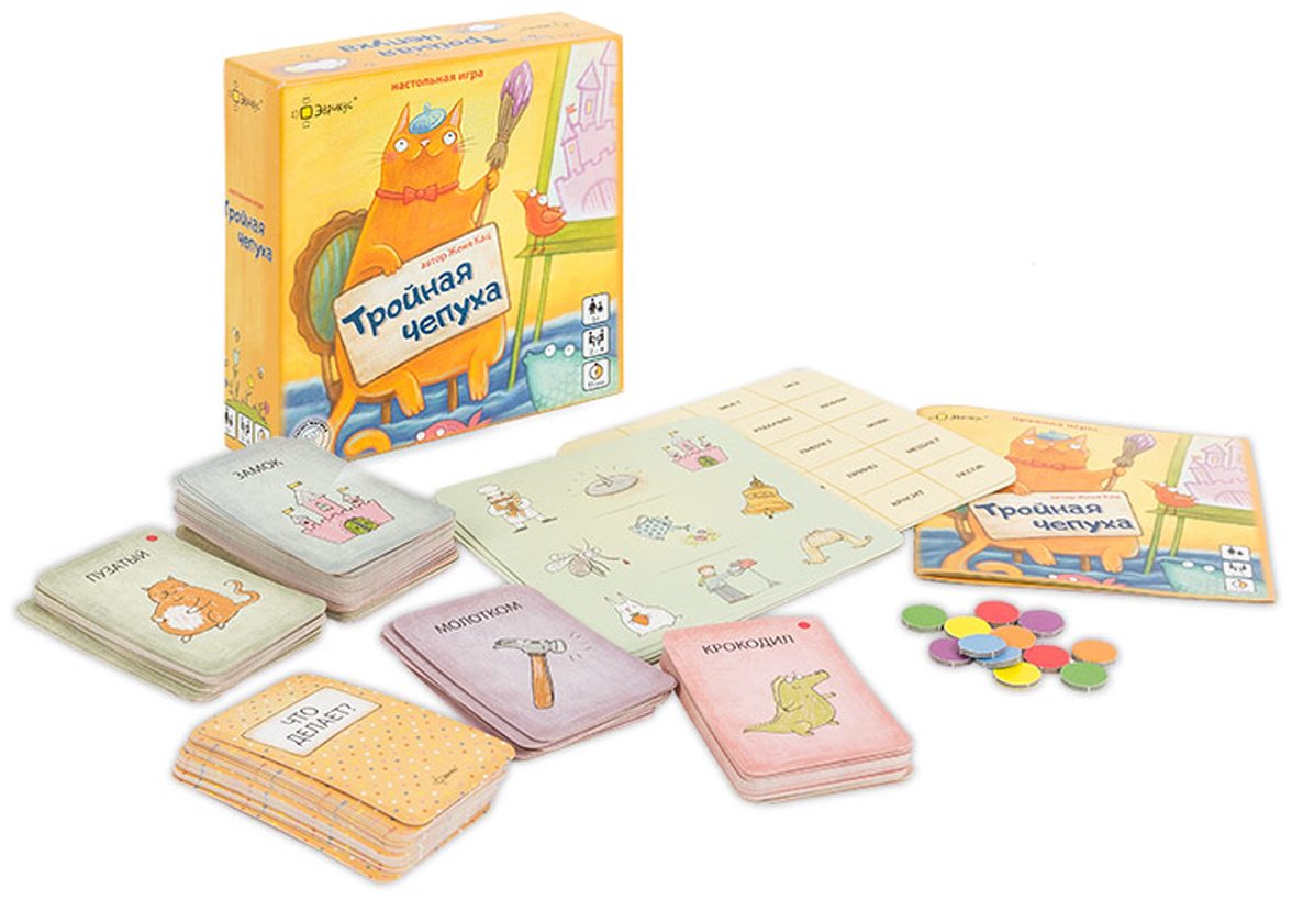 Настольная игра Эврикус Тройная чепуха - ForteMarket Настольная игра Эврикус Тройная чепуха купить,0