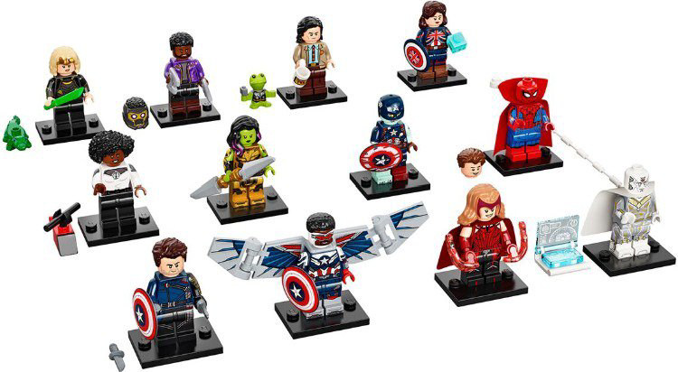 Конструктор Lego Минифигурки Marvel Studios 71031  купить,NaN
