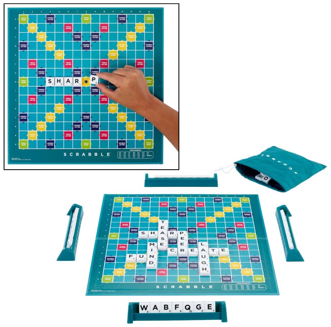 Настольная игра Scrabble HWD430 купить,0